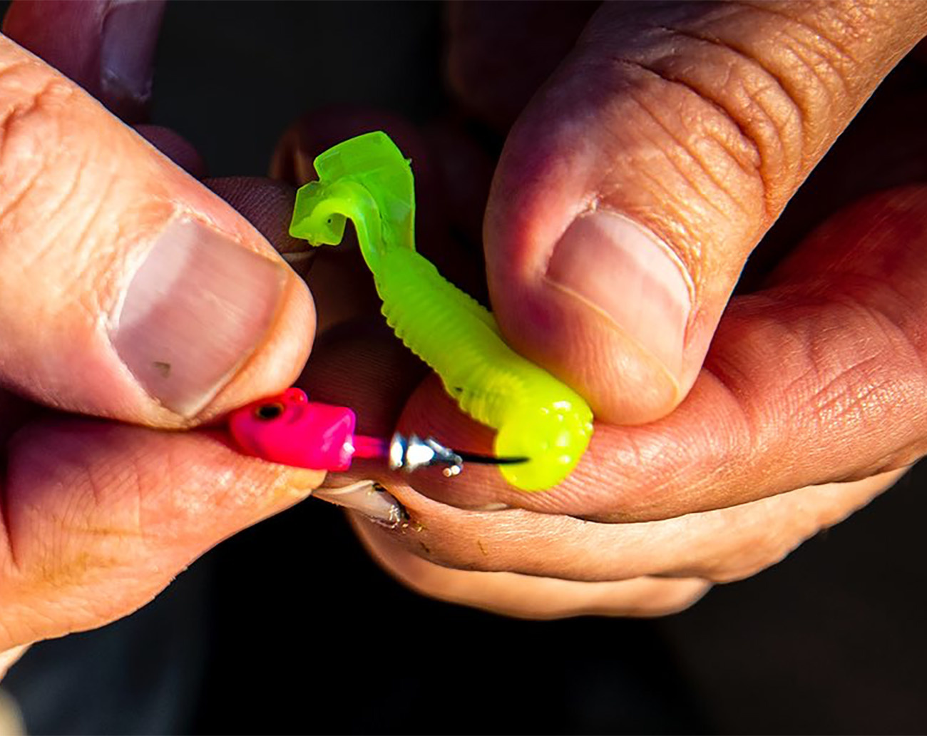 Z-Man Micro Shad HeadZ Black